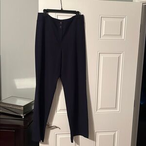 Jones New York Dark Blue Buttoned Garment